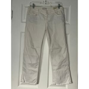 575 Denim Distressed Cropped Jeans - Size 27